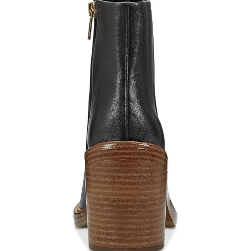 Haleena Suede Almond Toe Ankle Boots