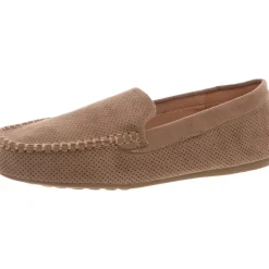 Halsey Faux Leather Slide On Flats