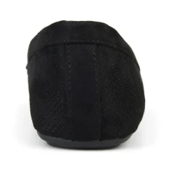 Halsey Faux Leather Slide On Flats