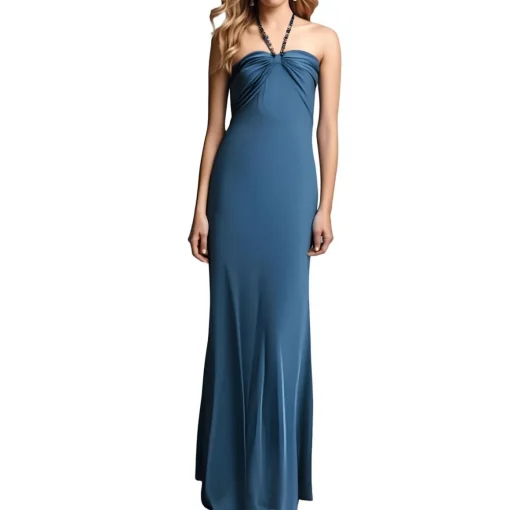 Halter Evening Dress