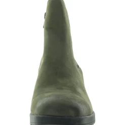 Hammond Zipper Leather Ankle Boots