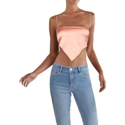 Handkerchief Cropped Tank Top