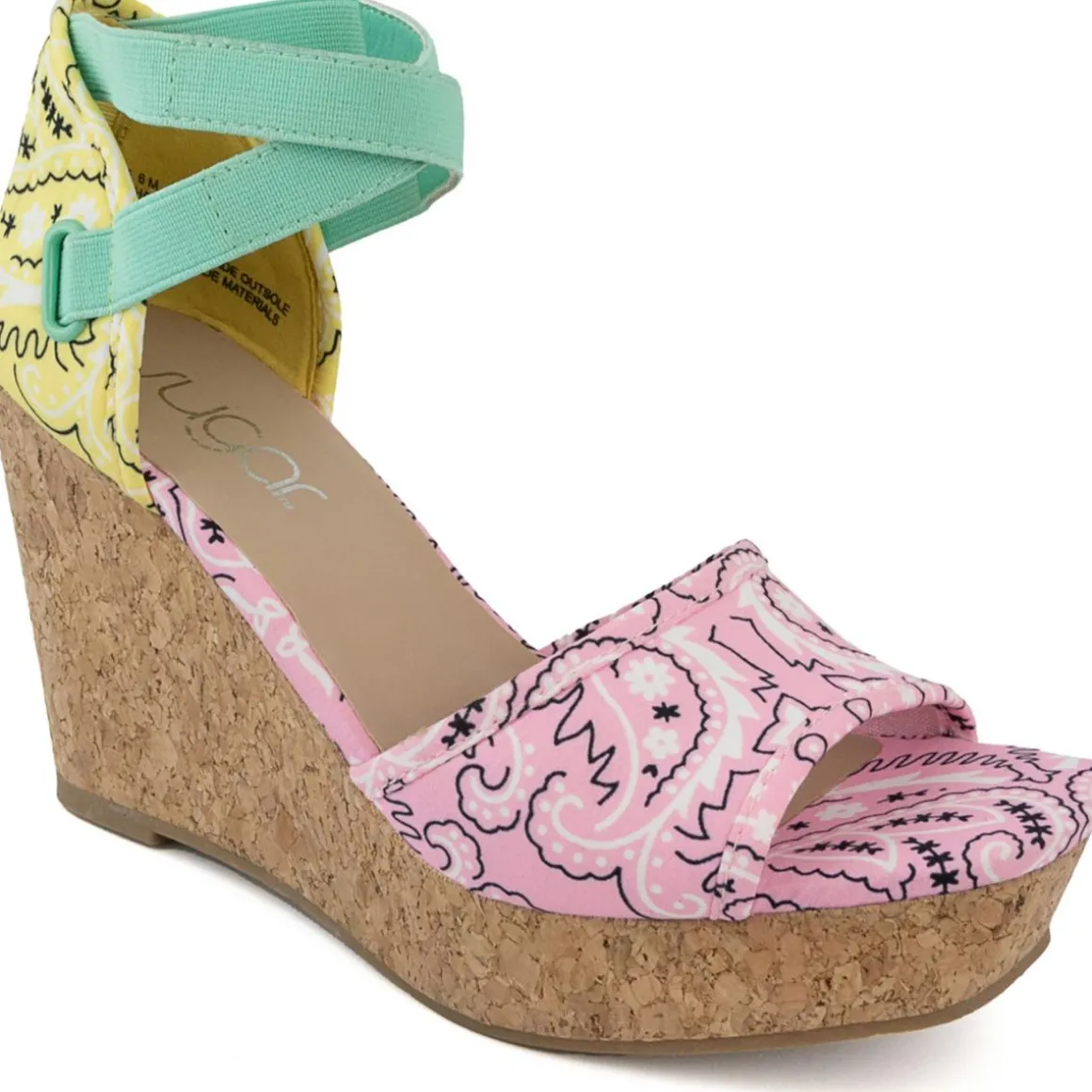 Harlow Padded Insole Wedge Sandals
