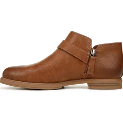 Hello Zipper Faux Leather Shooties
