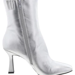 Hesper Faux Leather Heeled Booties