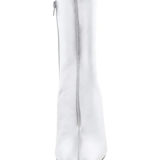 Hesper Faux Leather Heeled Booties
