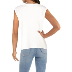 Hillhurst Twist Front Knit Tank Top