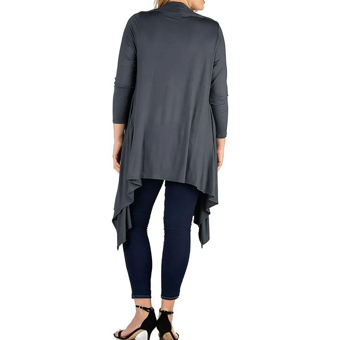 Hi-Low Caridg Pullover Top