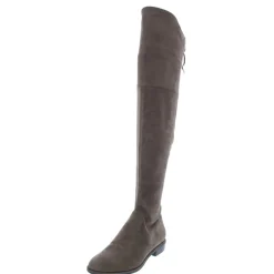 Humor 2 Faux Suede Flat Over the Knee Riding Boots