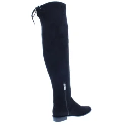 Humor 2 Faux Suede Flat Over the Knee Riding Boots