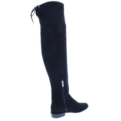 Humor 2 Faux Suede Flat Over the Knee Riding Boots