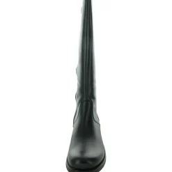 Huxley Zipper Leather Knee-High Boots