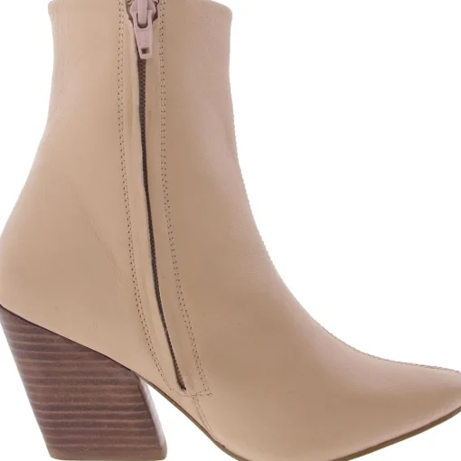 Hydra Solid Faux Leather Ankle Boots