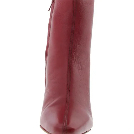 Hydra Solid Faux Leather Ankle Boots