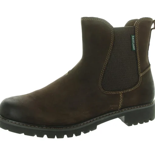 Ida Leather Pull On Chelsea Boots