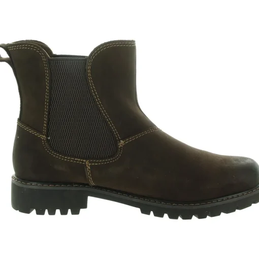 Ida Leather Pull On Chelsea Boots