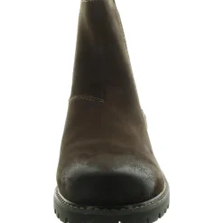 Ida Leather Pull On Chelsea Boots