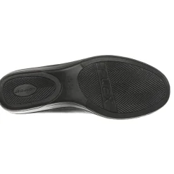 Ida Stretch Faux Leather Loafer Heels