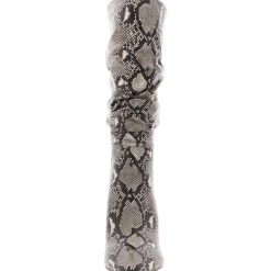 IDaley 2 Faux Leather Solid Mid-Calf Boots