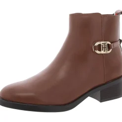 Imiera Faux Leather Ankle Booties