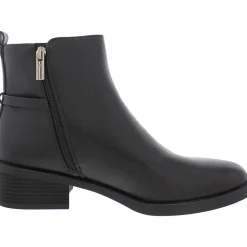 Imiera Faux Leather Ankle Booties