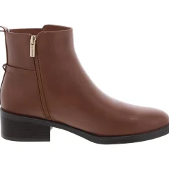 Imiera Faux Leather Ankle Booties