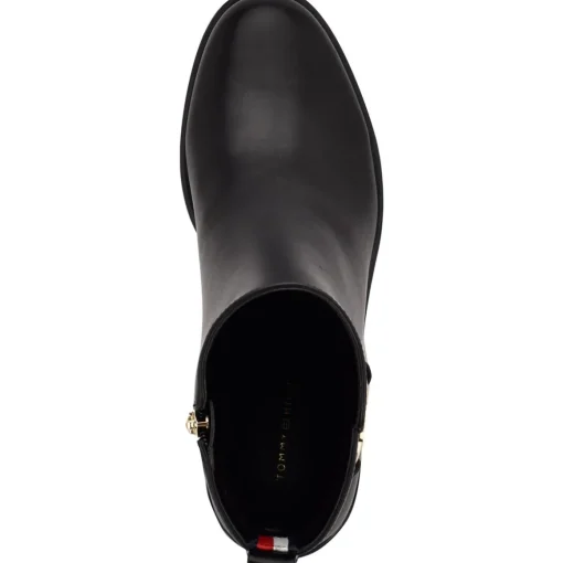 Imiera Faux Leather Ankle Booties