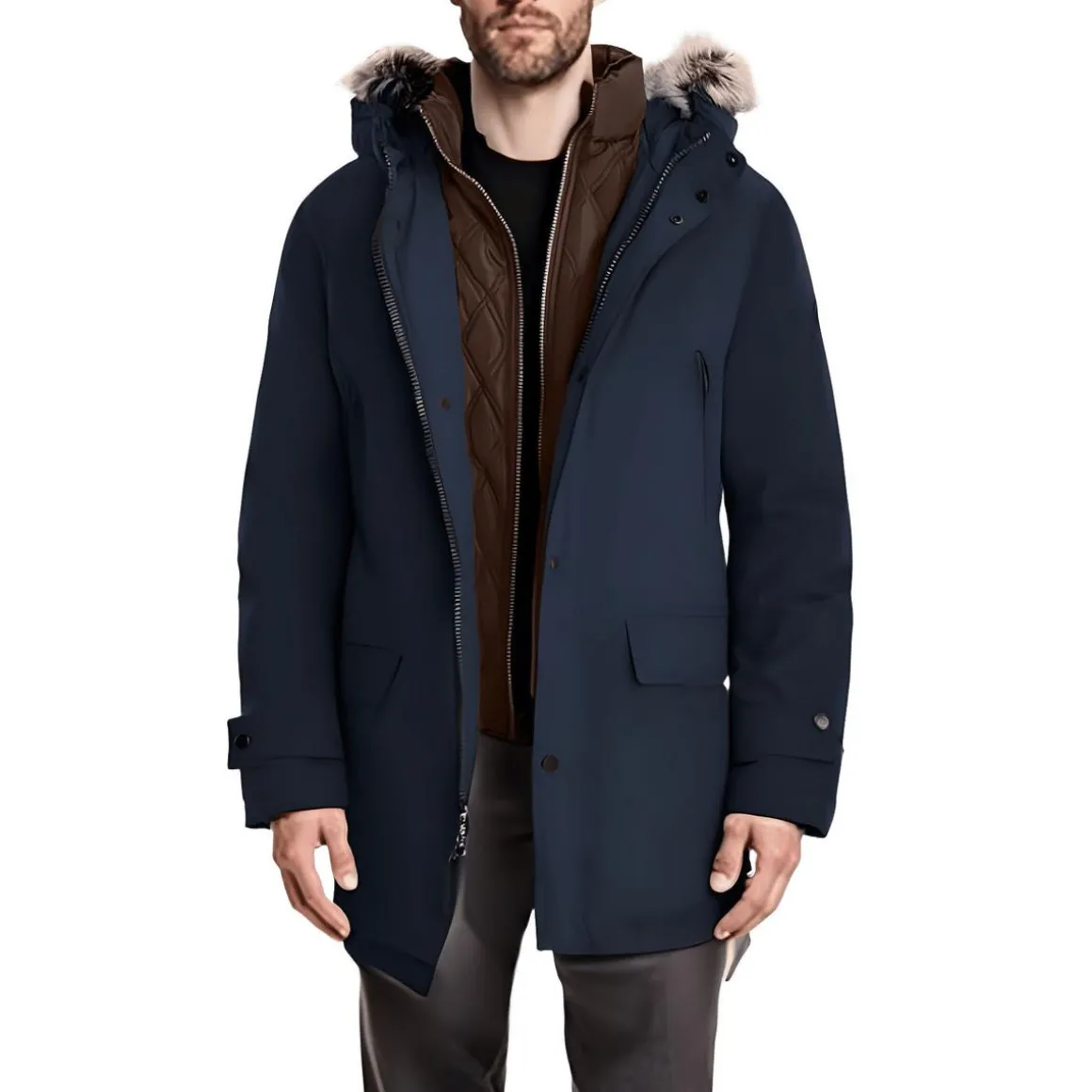 2-in-1 Warm Parka Coat