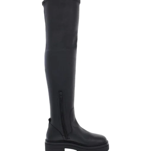 Industry Thigh-High Boots