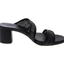 Inez 2 Faux Leather Slip On Heels
