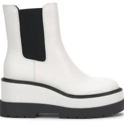 Ivean Faux Leather Platfrom Chelsea Boots