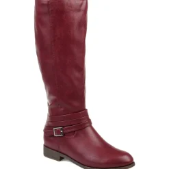 Ivie Faux Leather Extra Wide Calf Knee-High Boots