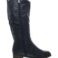 IvieWC Faux Leather Knee-High Boots