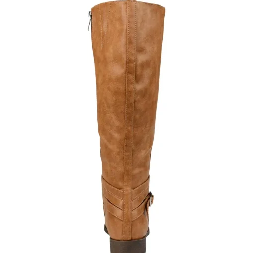 IvieWC Faux Leather Knee-High Boots
