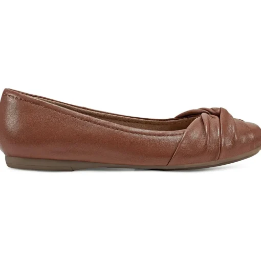 Jacci Leather Slip-On Ballet Flats