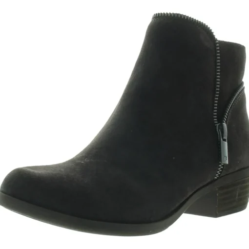 Jaide Zipper Square Toe Cowboy, Western Boots
