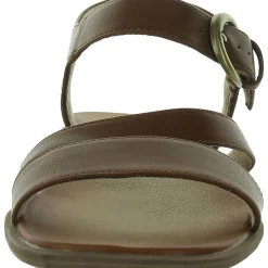 Jayvee Faux Leather Square Toe Slingback Sandals