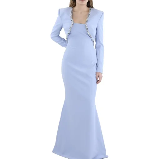 Jeweled Evening Dress