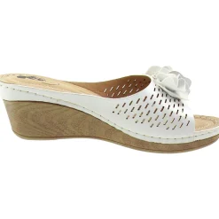 JULIET Rosette Wedge Heels