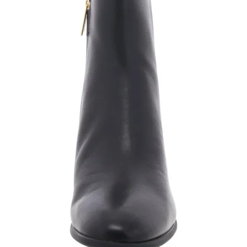 June Flex Mid Leather Ankle Booties