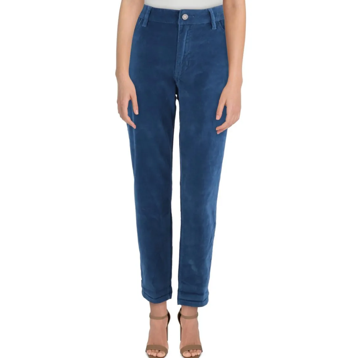 Juniors Coruroy High Rise Trouser Pants