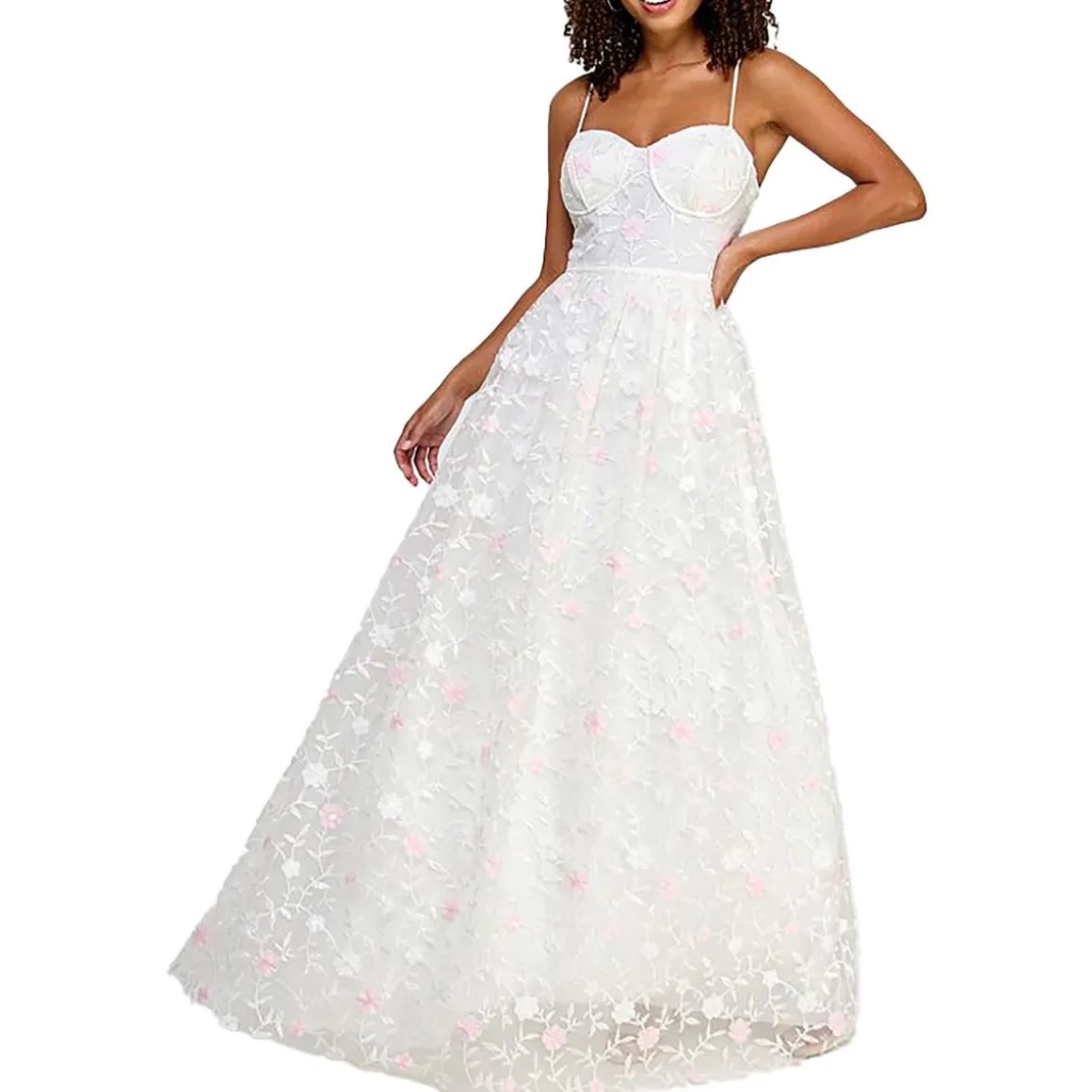 Juniors Embellished Midi Midi Dress