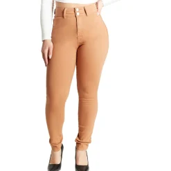 Juniors High Rise Denim Colored Skinny Jeans