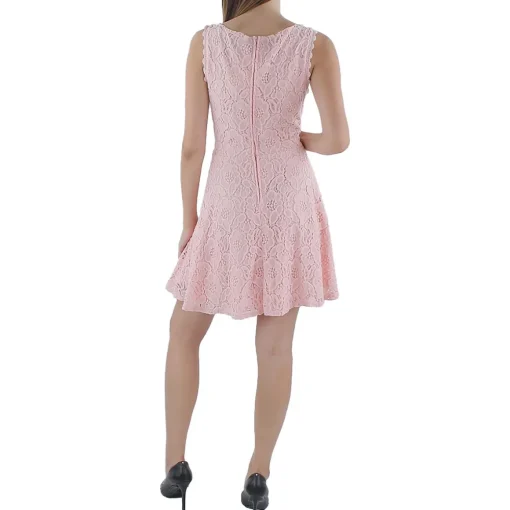 Juniors Mini Sleeveless Cocktail Dress