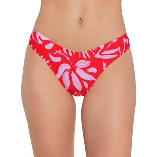 Juniors Pritned Hipster Swim Bottom Separates