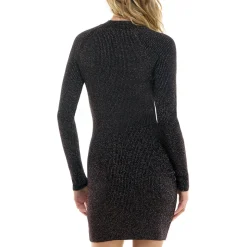 Juniors Ribbed Midi Sweaterdress