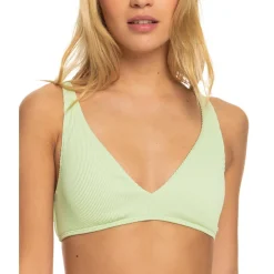 Juniors Ribbed Removable adding Bikini Swim top