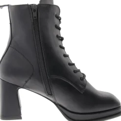 Kalindi Faux Leather Combat & Lace-Up Boots