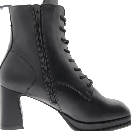 Kalindi Faux Leather Combat & Lace-Up Boots