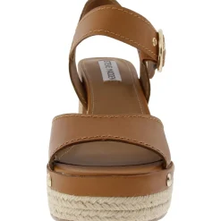 Kamille Woven Leather Platform Sandals